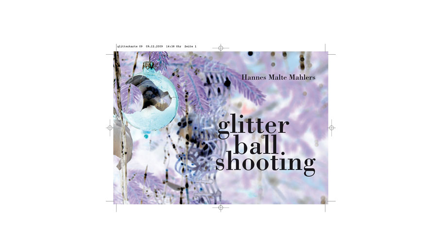 glitterballshooting | feinkunstraum